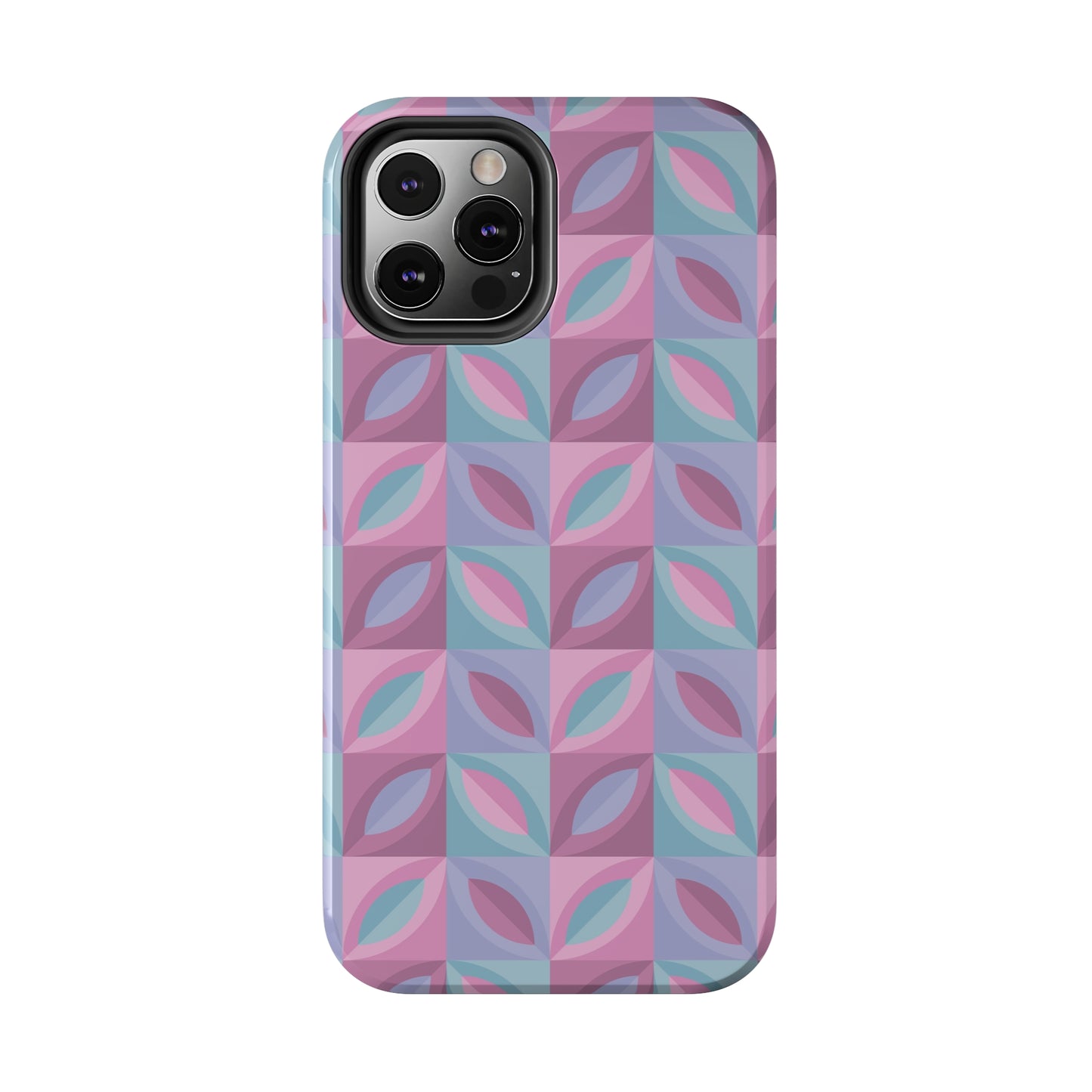 pastel purple and pink watercolour Tough Phone Cases