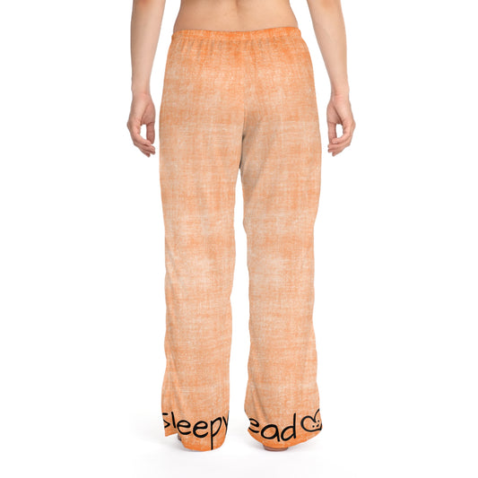 Sleepy Head Peach Gnome Women's Pyjama Pants (AOP)
