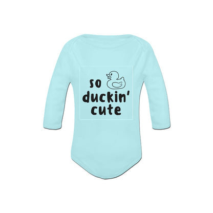 Little Troublemaker Organic Bodysuit Long-Sleeved Onesie