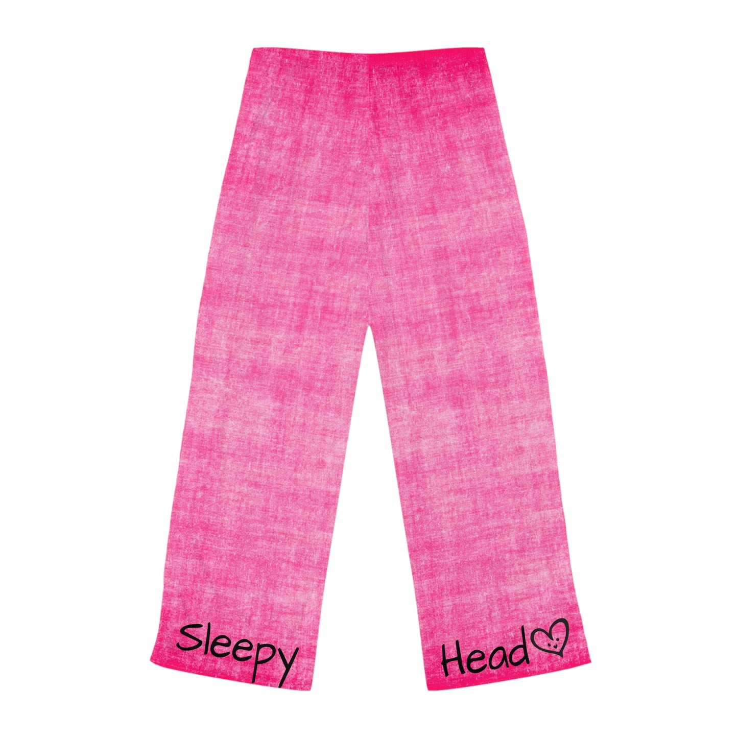 Sleepy Head Pink Gnome Women's Pyjama Pants (AOP)