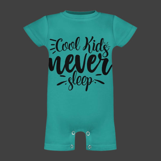Cool Kids Never SleepBaby Romper