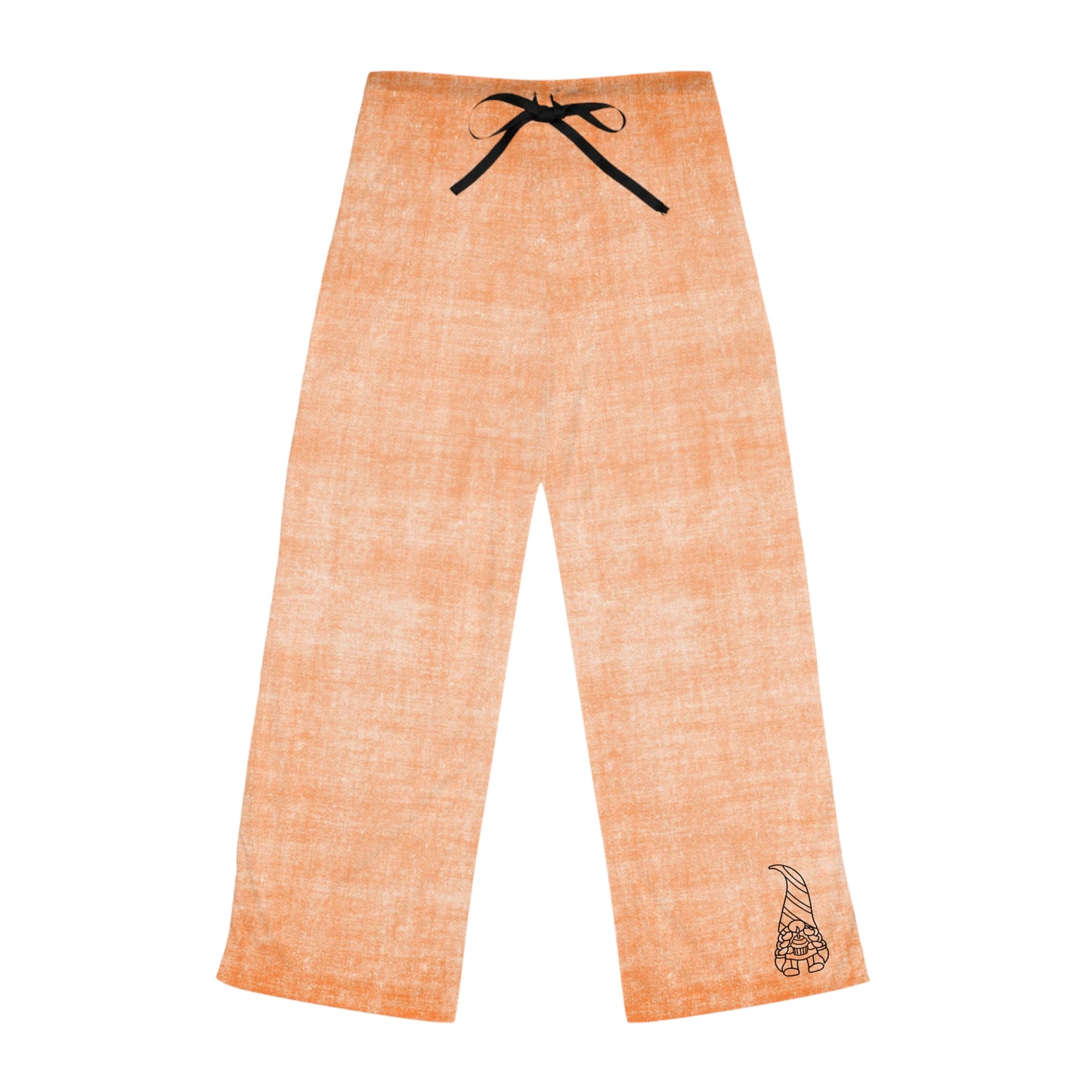 Sleepy Head Peach Gnome Women's Pyjama Pants (AOP)