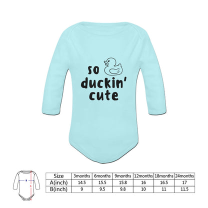 Little Troublemaker Organic Bodysuit Long-Sleeved Onesie