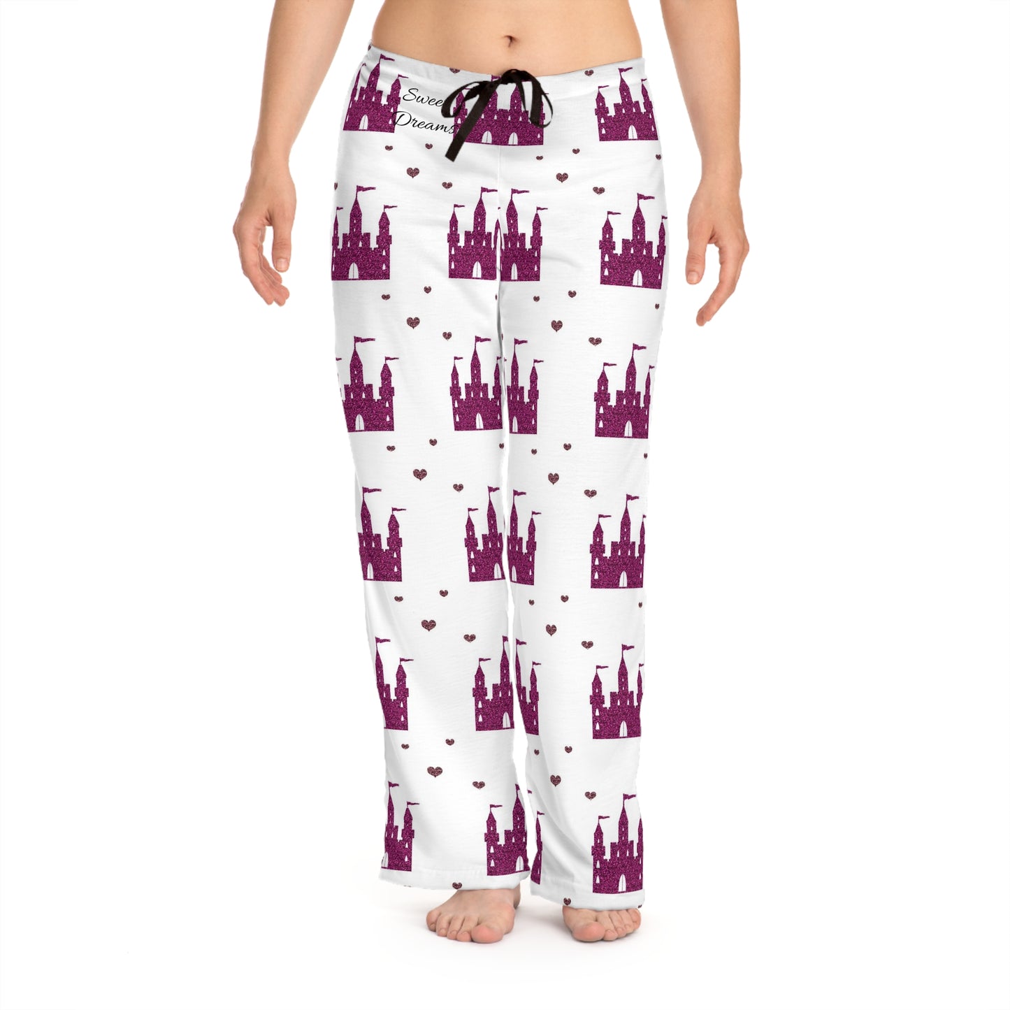 Sweet dream Crown Women's Pajama Pants (AOP)