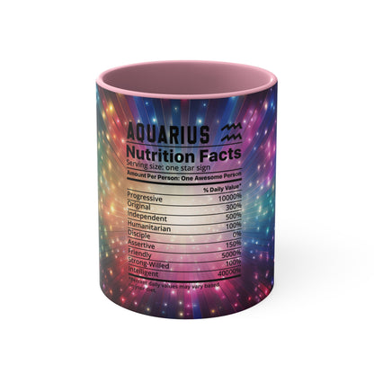 Aquarius nutrition Accent Coffee Mug, 11oz