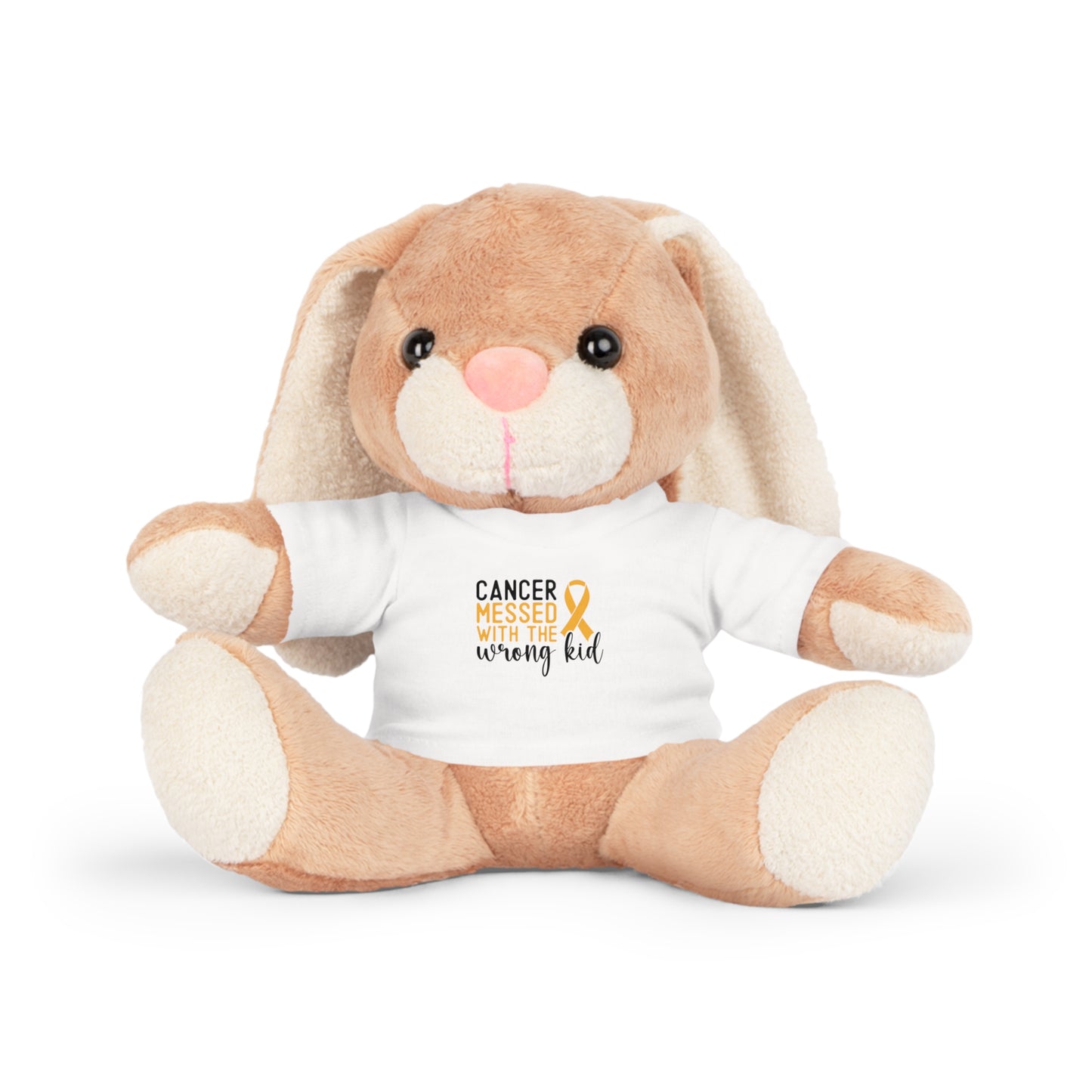 Childhood Cancer awareness - Plush Toy with T-Shirt
