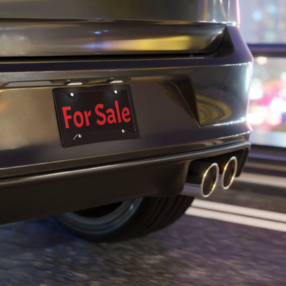 Vanity License Plate