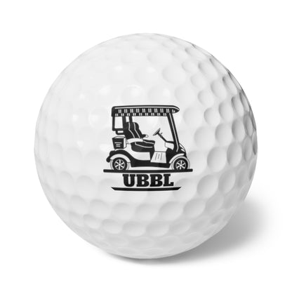 Golf Balls By UBBL, 6pcs