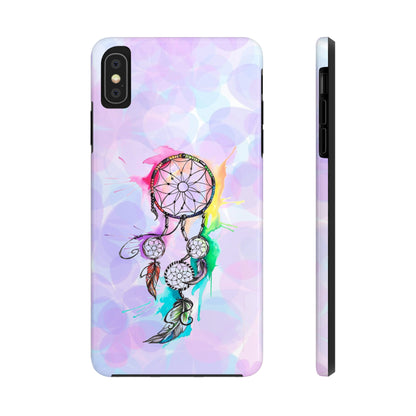 Dream catcher pastel purple and pink watercolour Tough Phone Cases