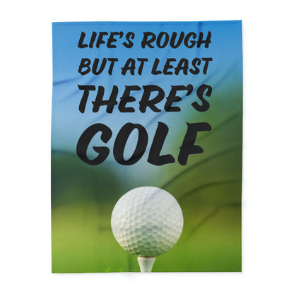 rough golf Fleece Blanket
