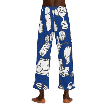 Men's Golf blue Pyjama Pants