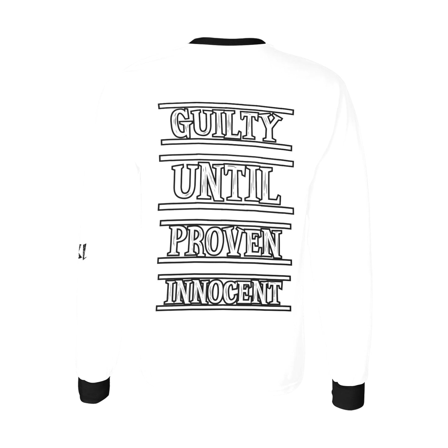 Guilty until proven innocent Men's Long Sleeve T-shirt