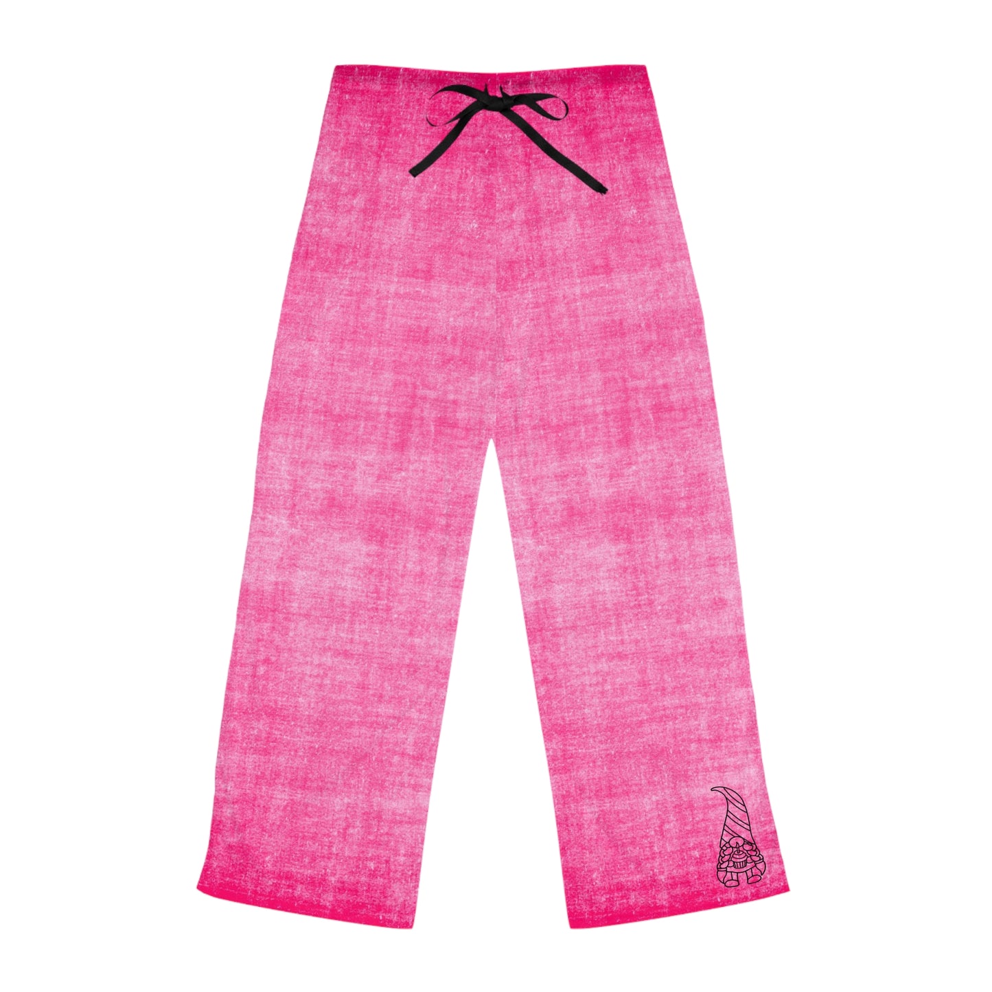 Sleepy Head Pink Gnome Women's Pyjama Pants (AOP)