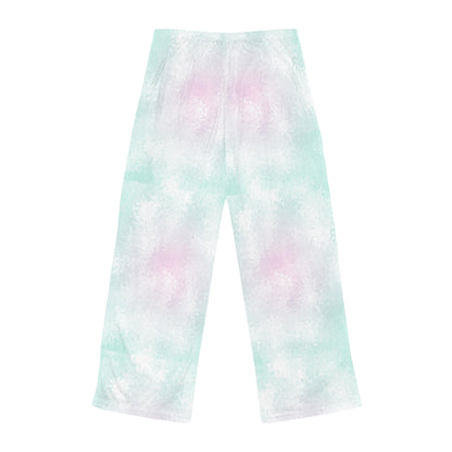 Sweet dreams pink and aqua Women's Pajama Pants (AOP)