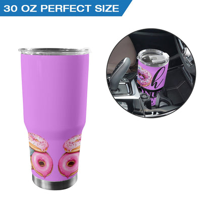 OH DONUT Stainless Steel Tumbler (30oz ）