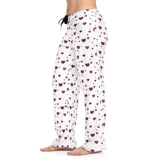 Sweet dream hearts Women's Pajama Pants (AOP)