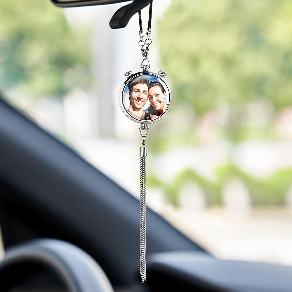 Custom Photo Personalized Hanging Air Freshener with Picture Text