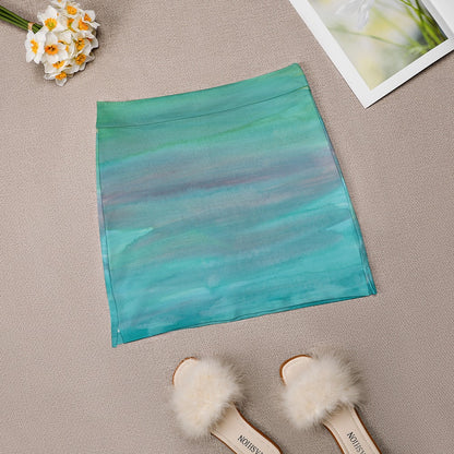 Light proof trouser skirt with pockets