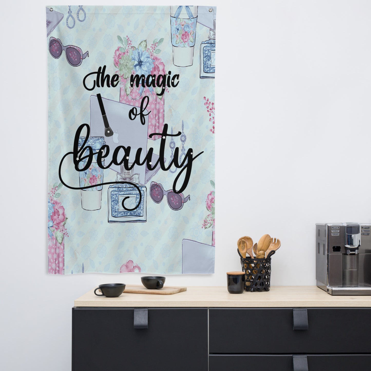 The magic of beauty Flag