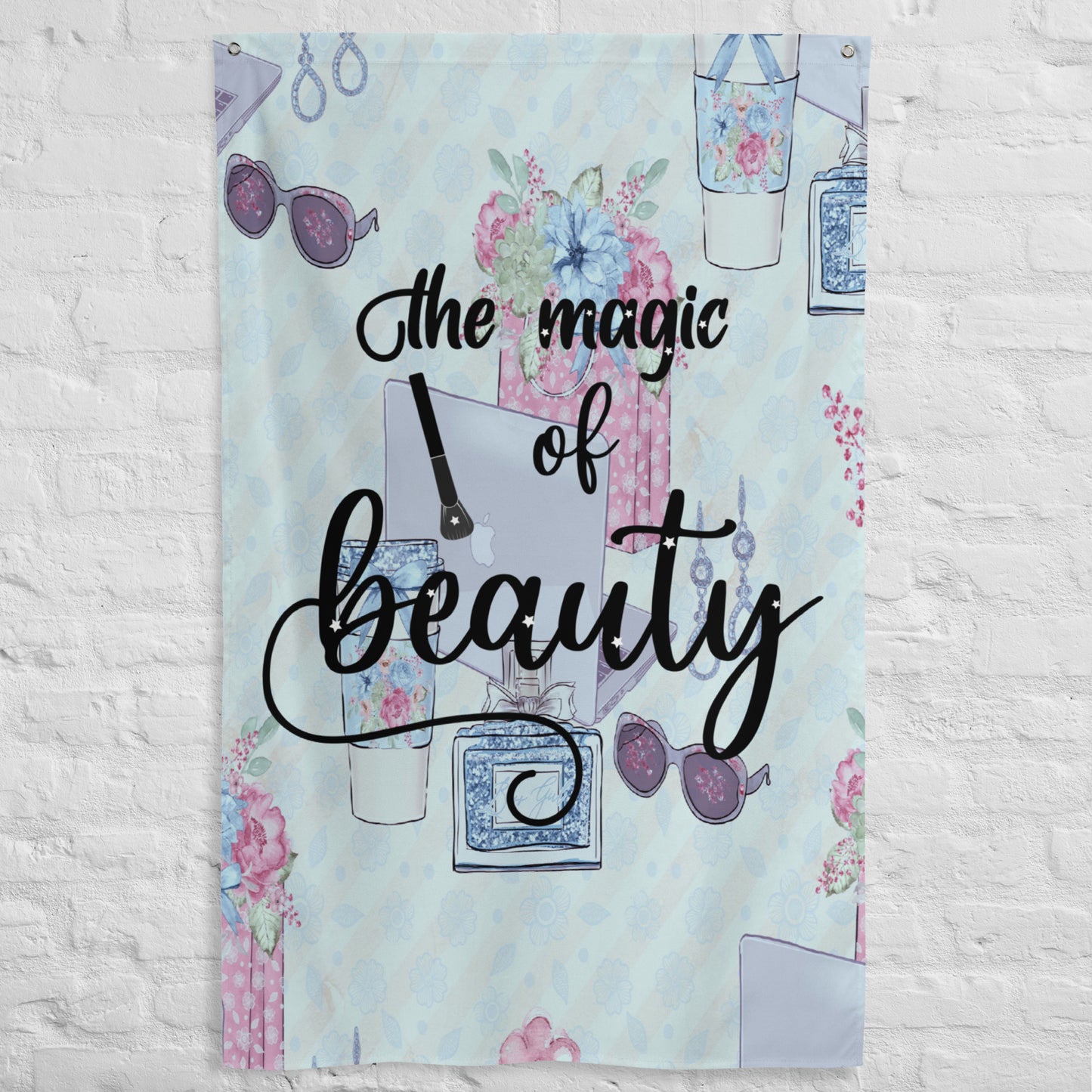 The magic of beauty Flag