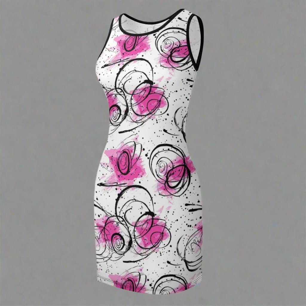 Twirl & Twinkle Sleeveless Tank Dress