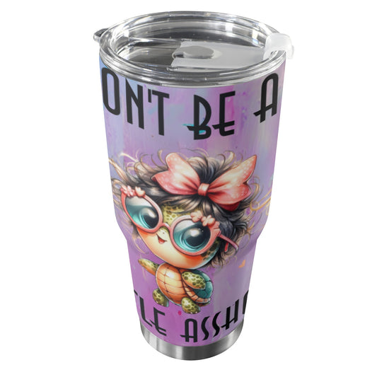 turtle ass Custom Stainless Steel Tumbler (30oz ）