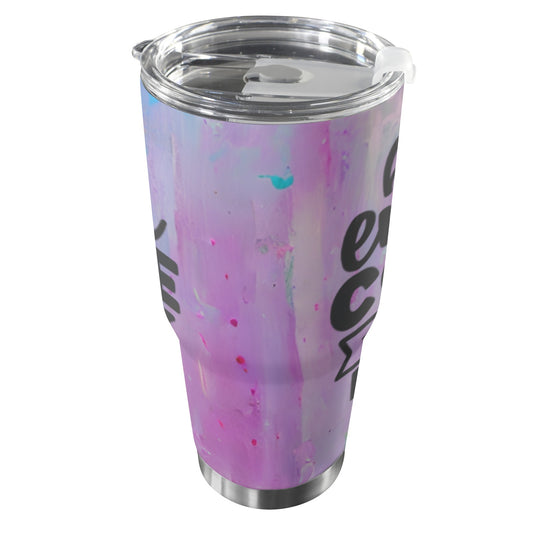 I don't have enough coffee or middle fingers for today-01 Custom Stainless Steel Tumbler (30oz ）