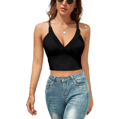 Lush V-Neck Slim Fit Camisole Top