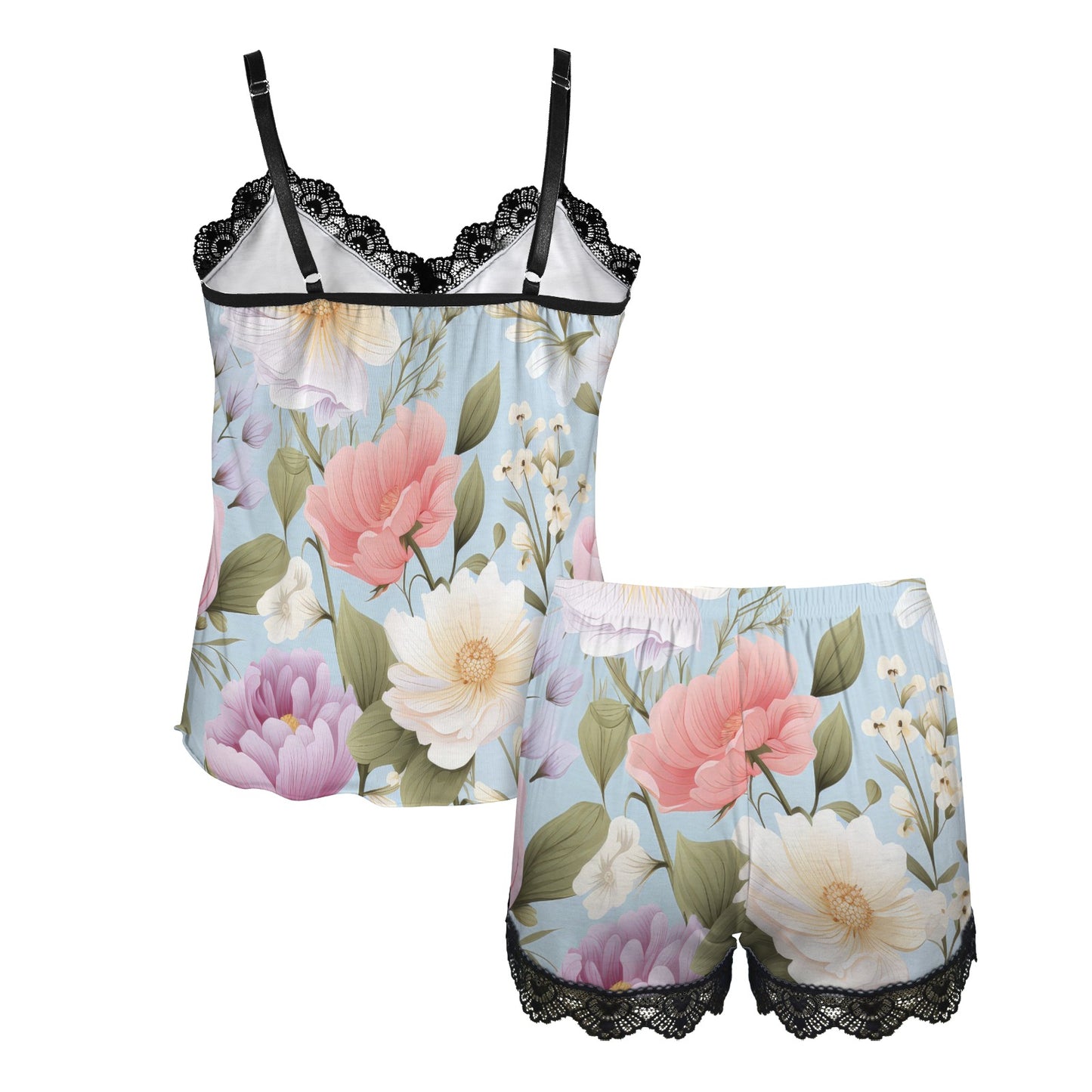 Women's Lace Camisole Set