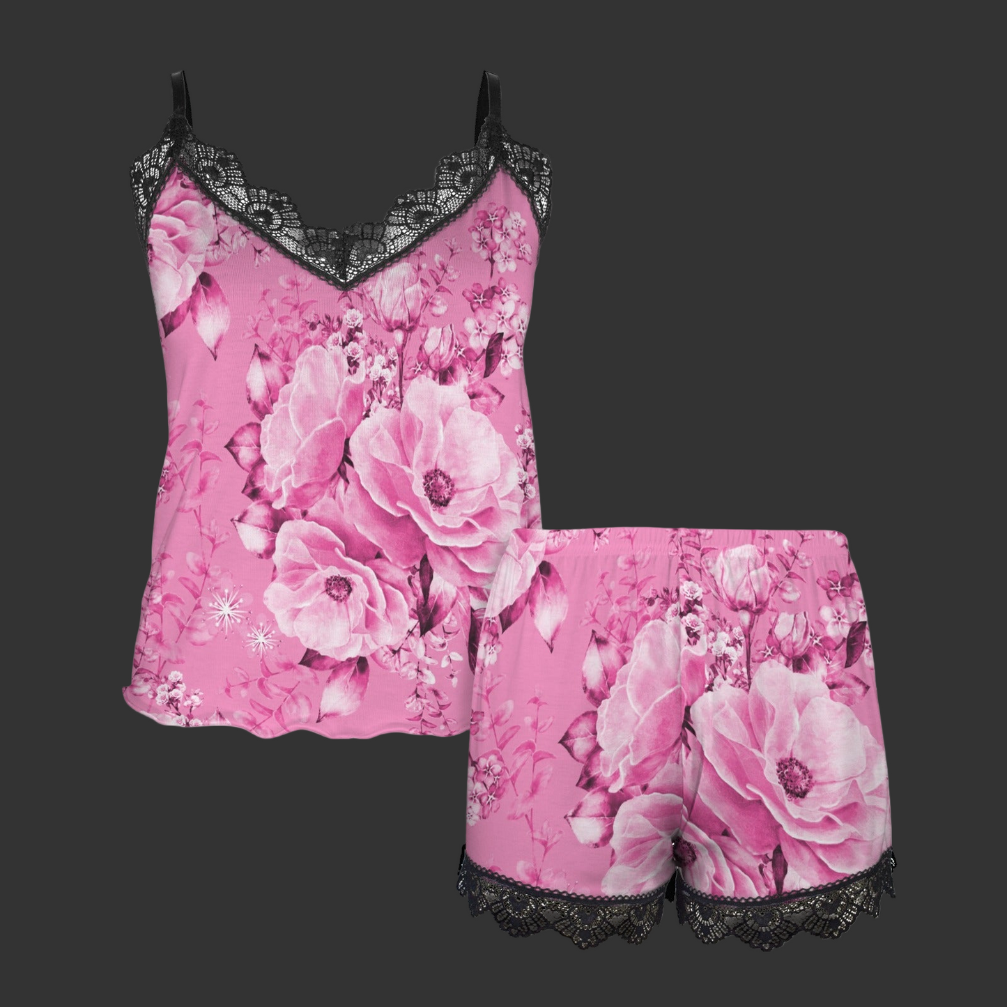 Women's Lace Camisole Set