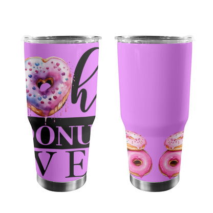 OH DONUT Stainless Steel Tumbler (30oz ）