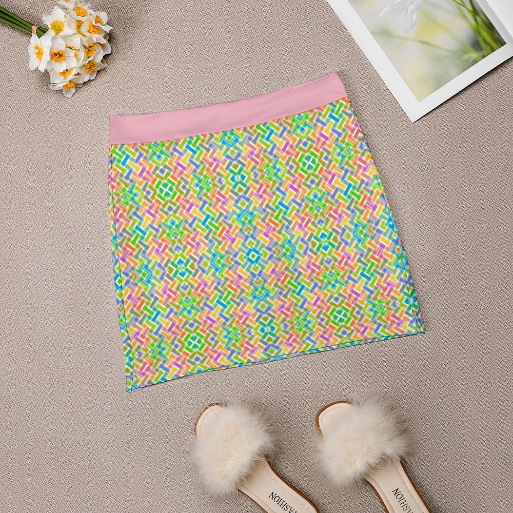 Light proof trouser skirt with pockets