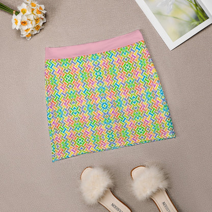 Light proof trouser skirt with pockets