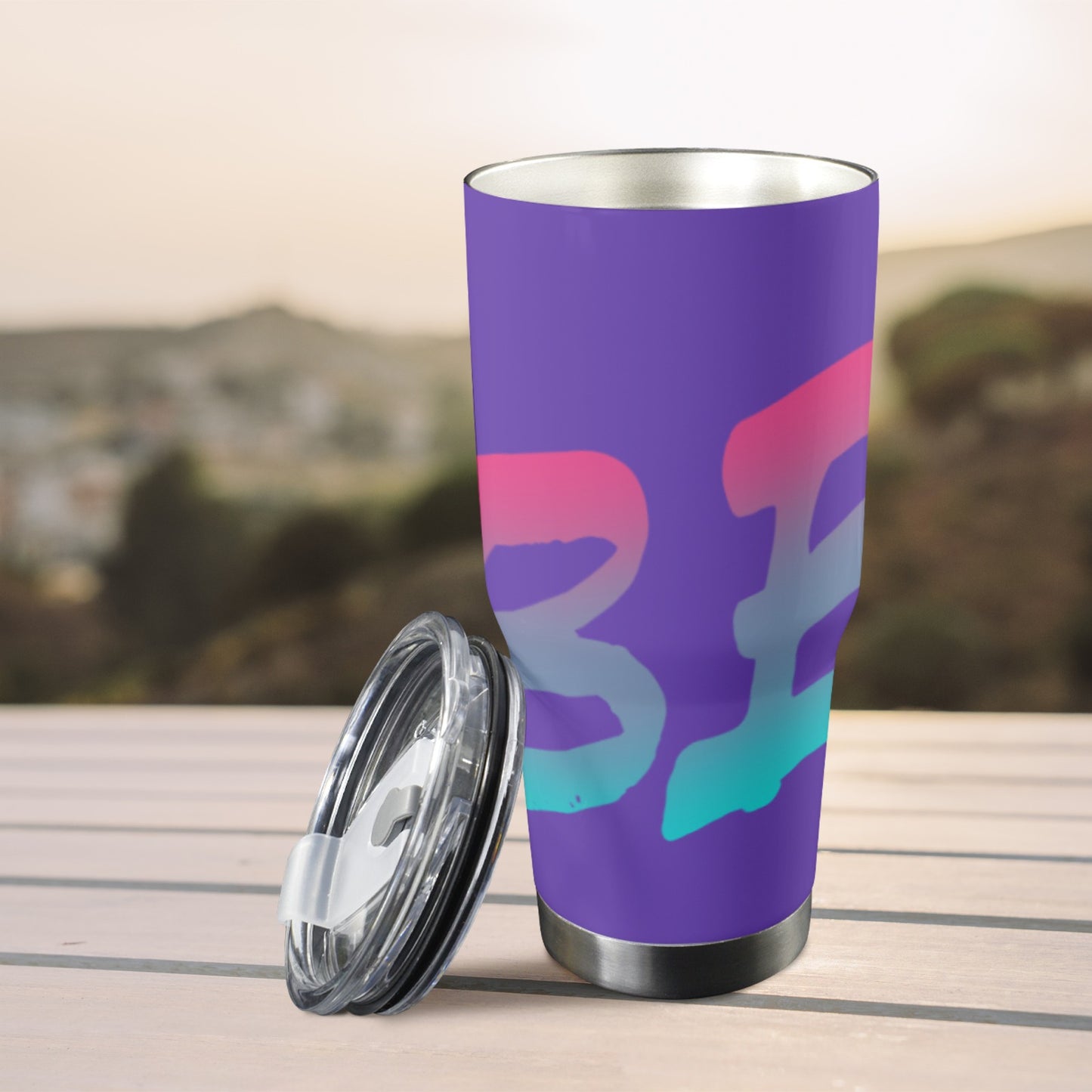 UBBL COFFEE 1 Stainless Steel Tumbler (30oz ）