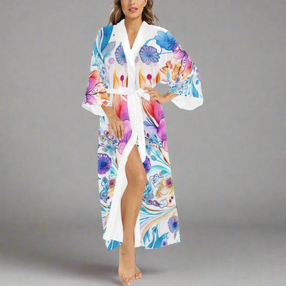 Women's Long Kimono Robe's