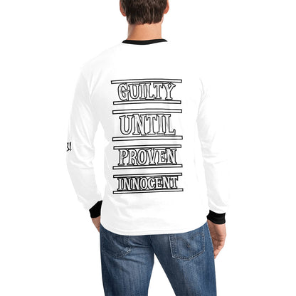 Guilty until proven innocent Men's Long Sleeve T-shirt