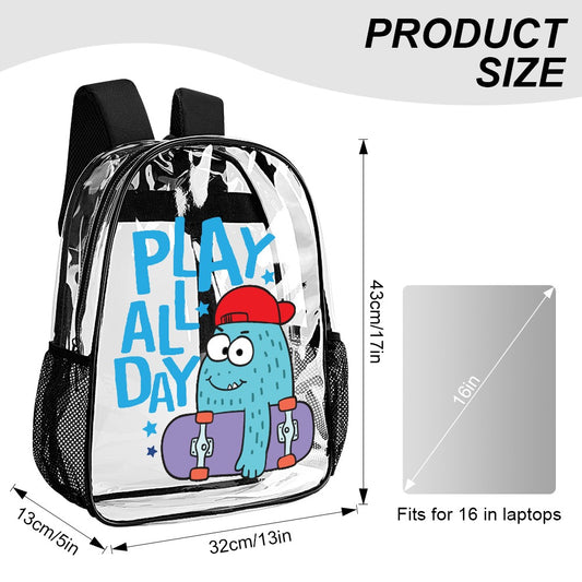 Transparent Bag 17 inch New