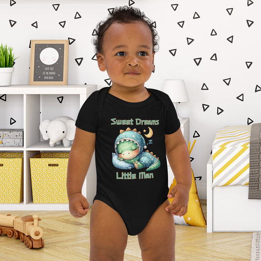 Sweet Deams 100% certified Organic cotton baby bodysuit